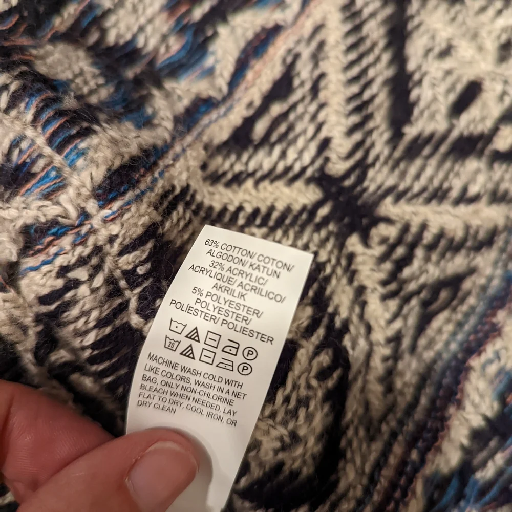 Geometric Patterned Cardigan - Picture 2 of 7